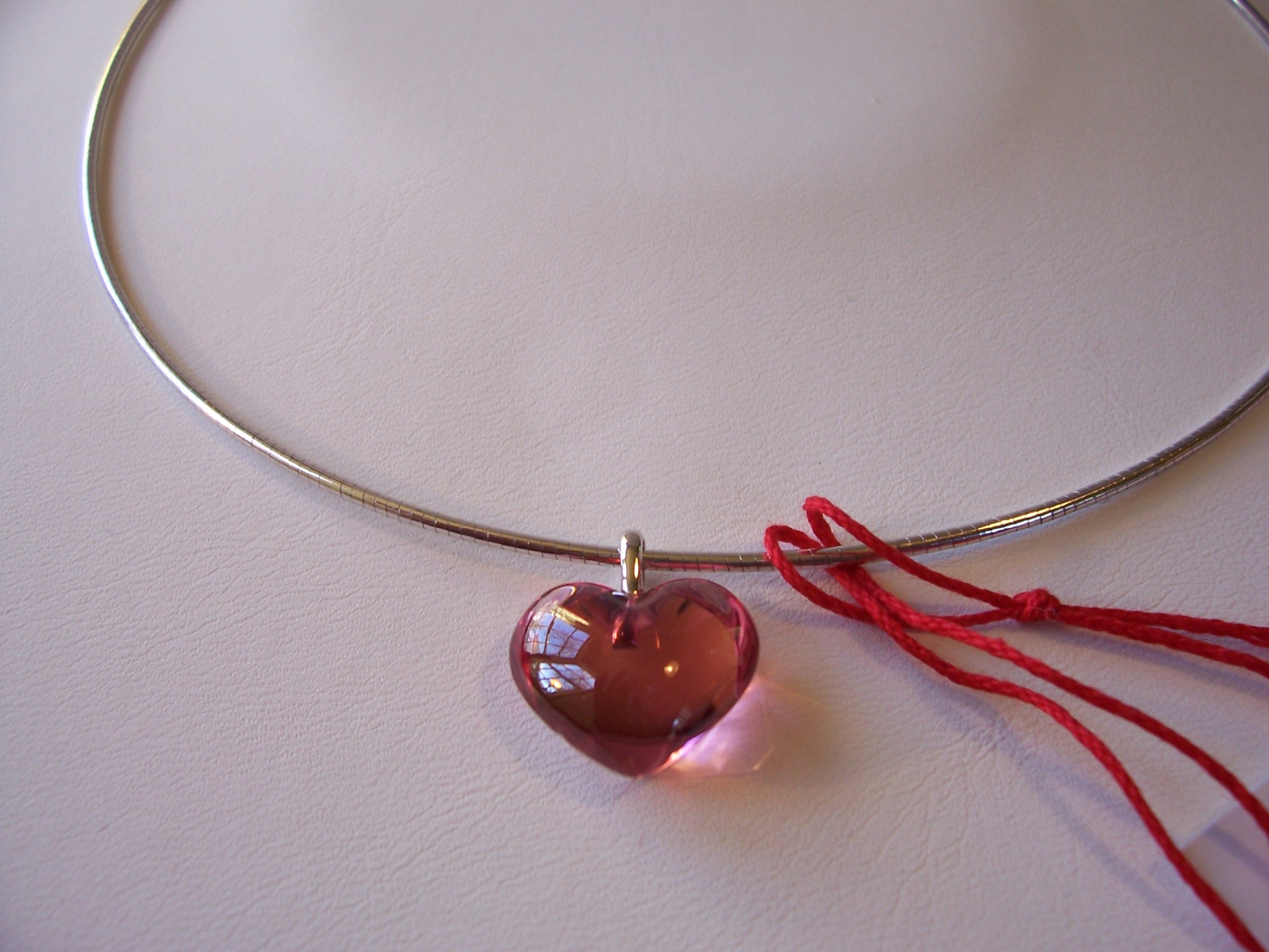 Amazon.com: BACCARAT Crystal BABY COEUR Sterling Silver Choker